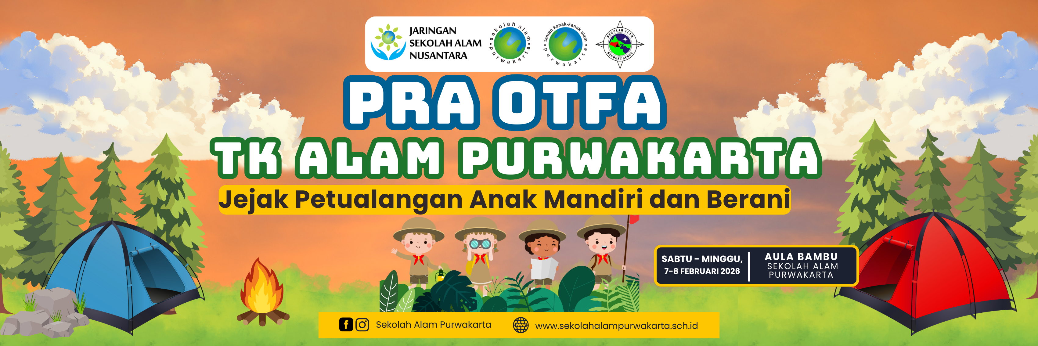 Camping TK: Penguatan Fitrah Keimanan, Self-Help Skills, dan Social-Emotional Regulation